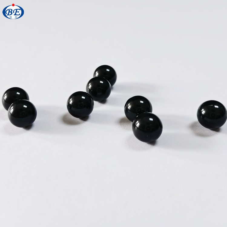Black glass balls -2