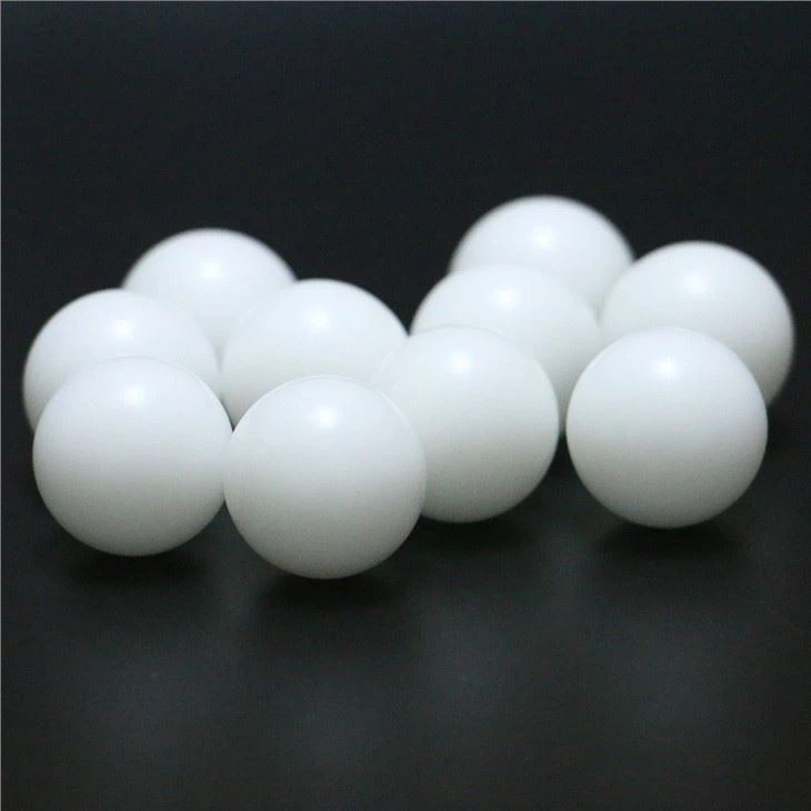 White Delrin Plastic Resin Balls