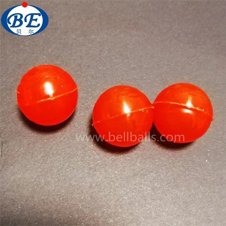 Red Plastic Floating Spheres