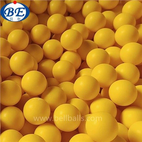 20mm ソリッド イエロー プラスチック ボール